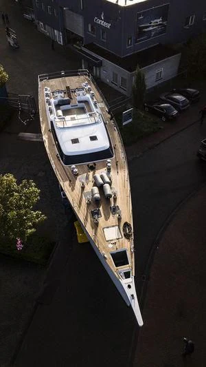 a boat on a river aboard POLINA STAR IV Yacht for Sale