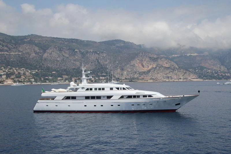 a boat on the water aboard MARILENA Yacht for Sale