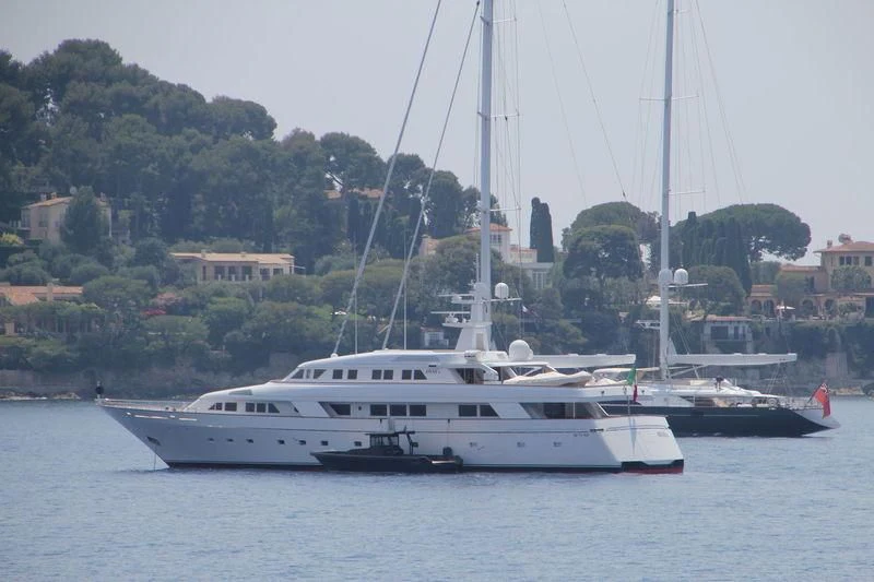 a boat on the water aboard MARILENA Yacht for Sale