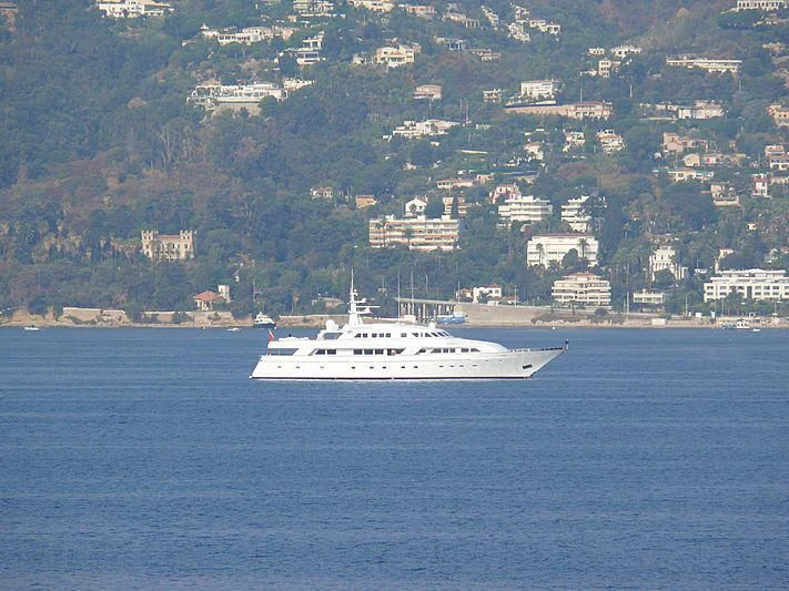 a boat on the water aboard MARILENA Yacht for Sale