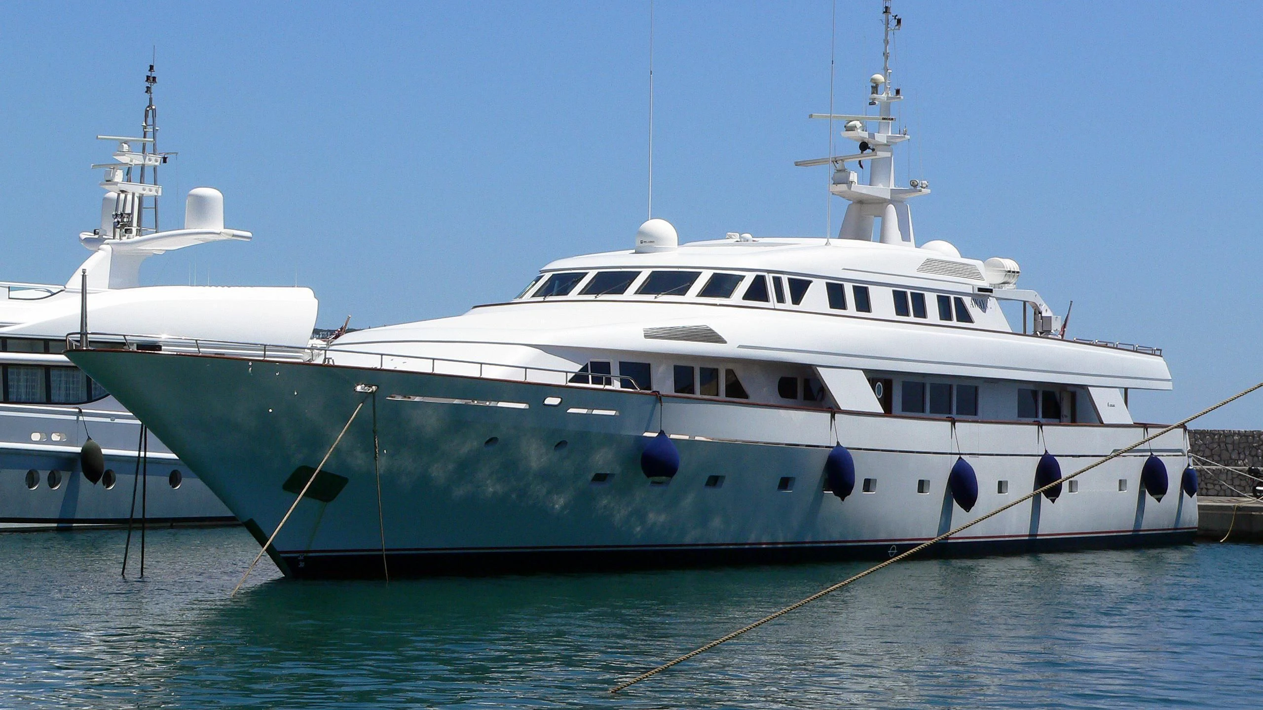 a boat on the water aboard MARILENA Yacht for Sale