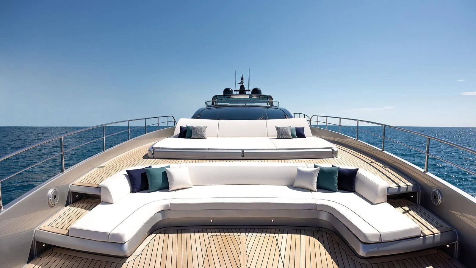 a boat on a boat aboard THREE GRACES Yacht for Sale