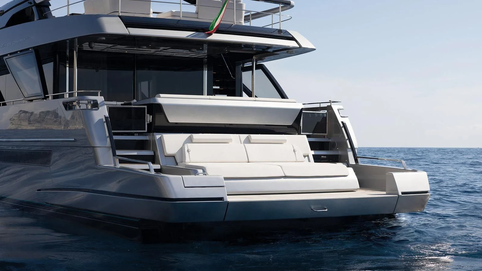 a boat on the water aboard THREE GRACES Yacht for Sale