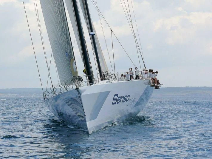 a group of people on a sailboat aboard SAMURAI Yacht for Sale
