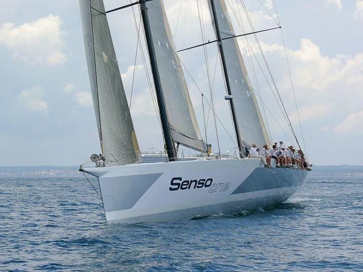 a boat with people on it aboard SAMURAI Yacht for Sale