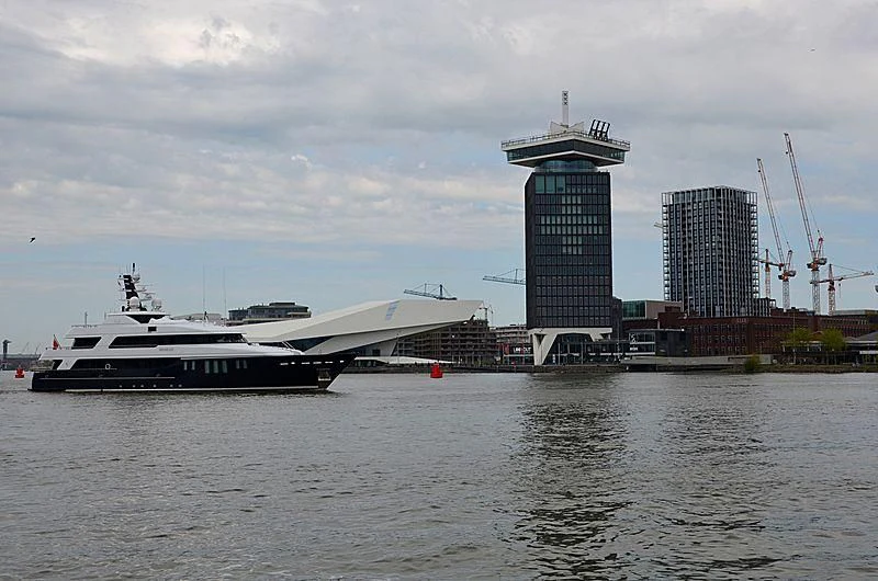 a boat on the water aboard BRAVADO Yacht for Sale