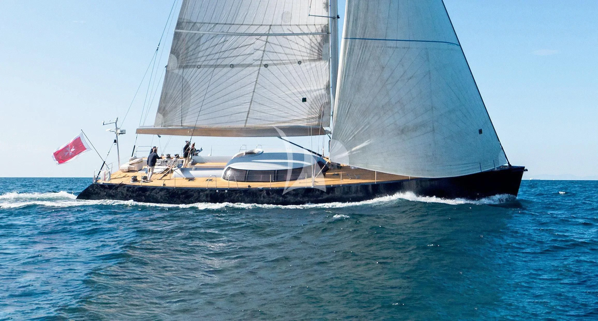 a boat on the water aboard MELITI Yacht for Sale