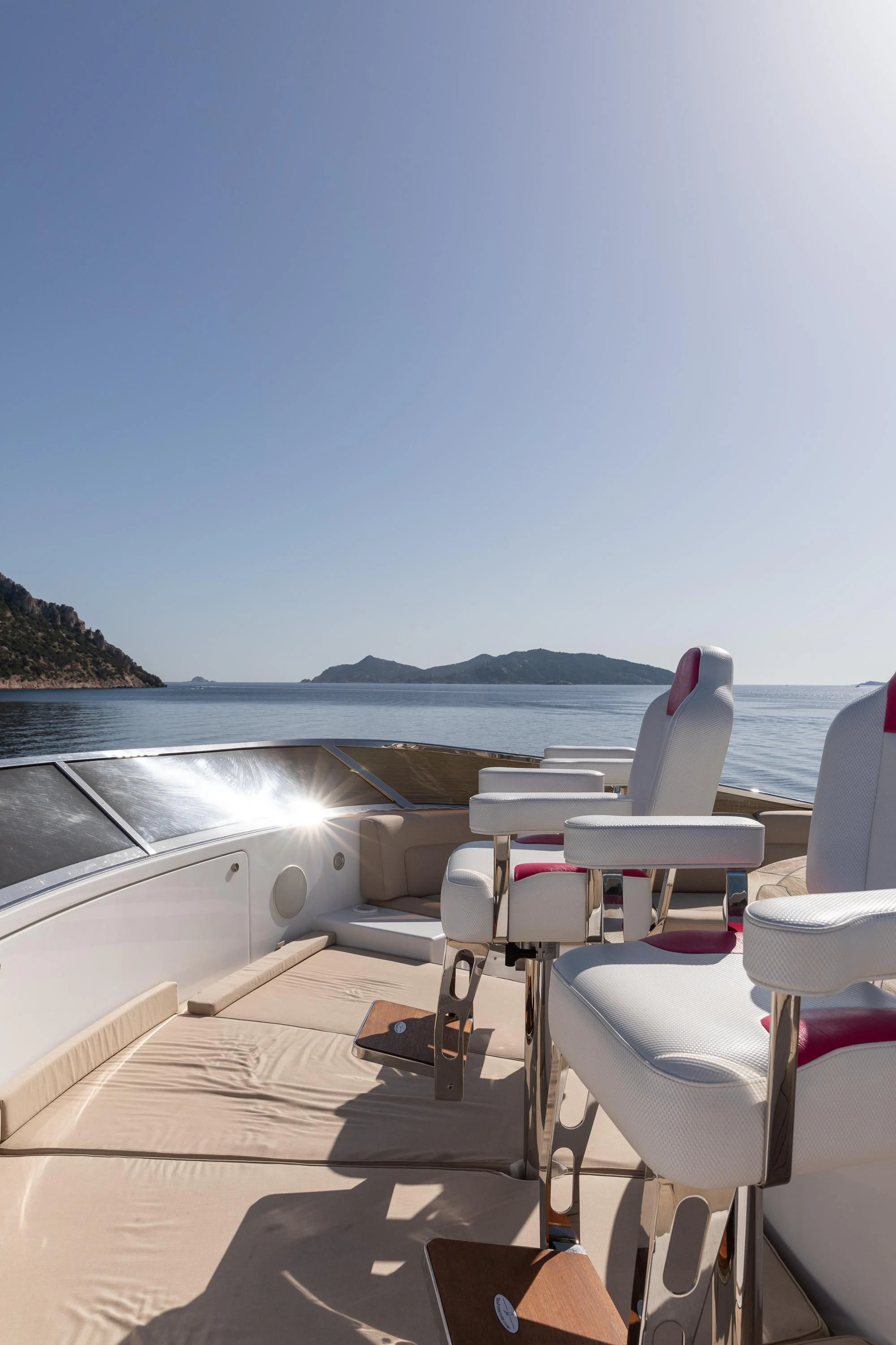 a boat on the water aboard VIRTUE Yacht for Sale