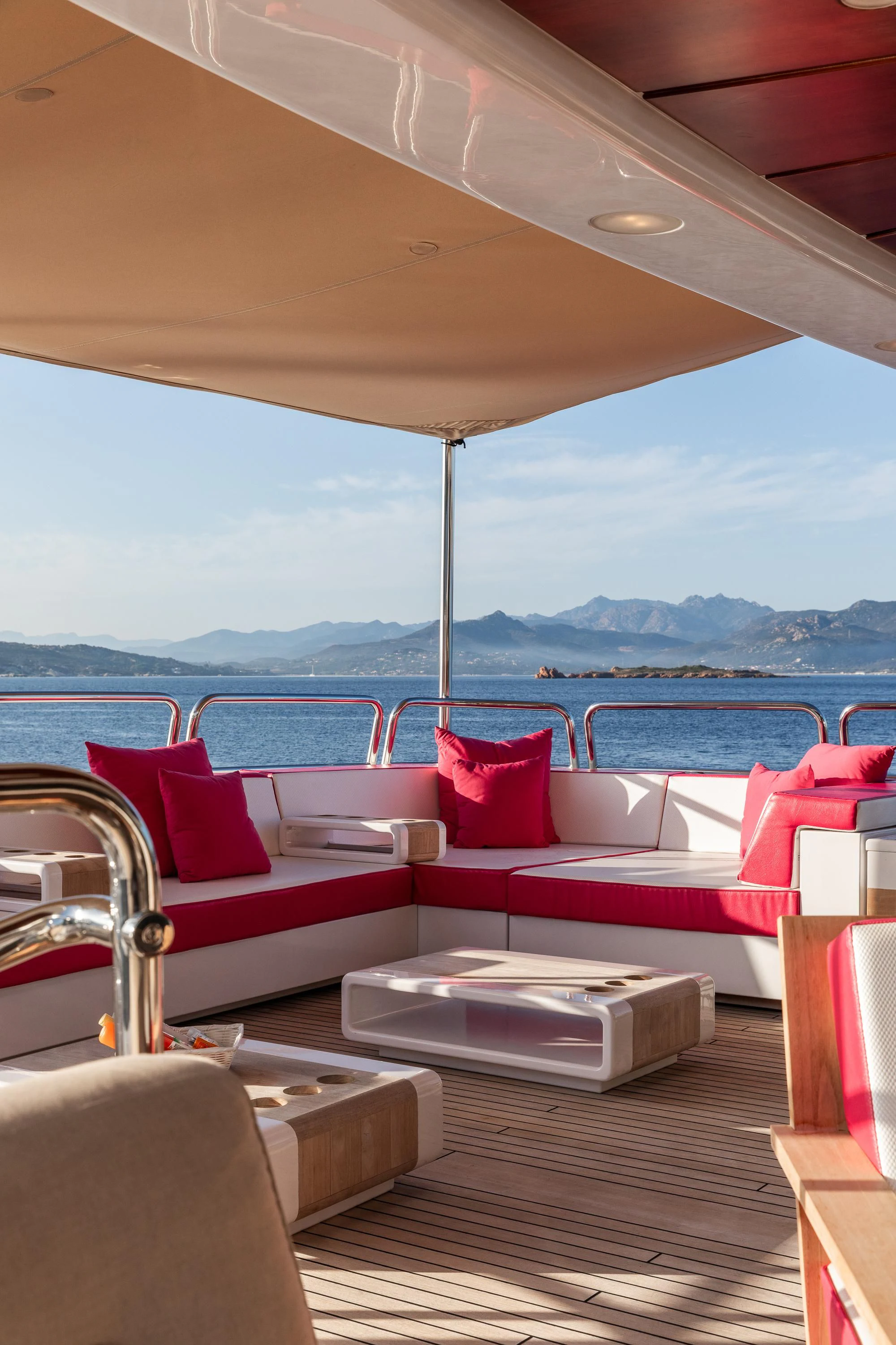 a boat on the water aboard VIRTUE Yacht for Sale