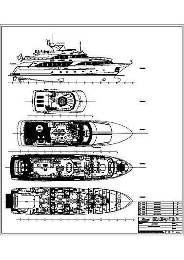 diagram aboard VIRTUE Yacht for Sale