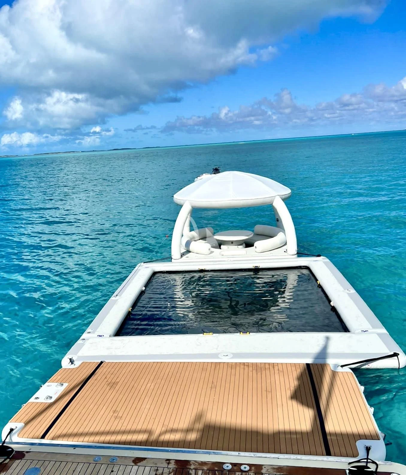 a boat on the water aboard VIRTUE Yacht for Sale