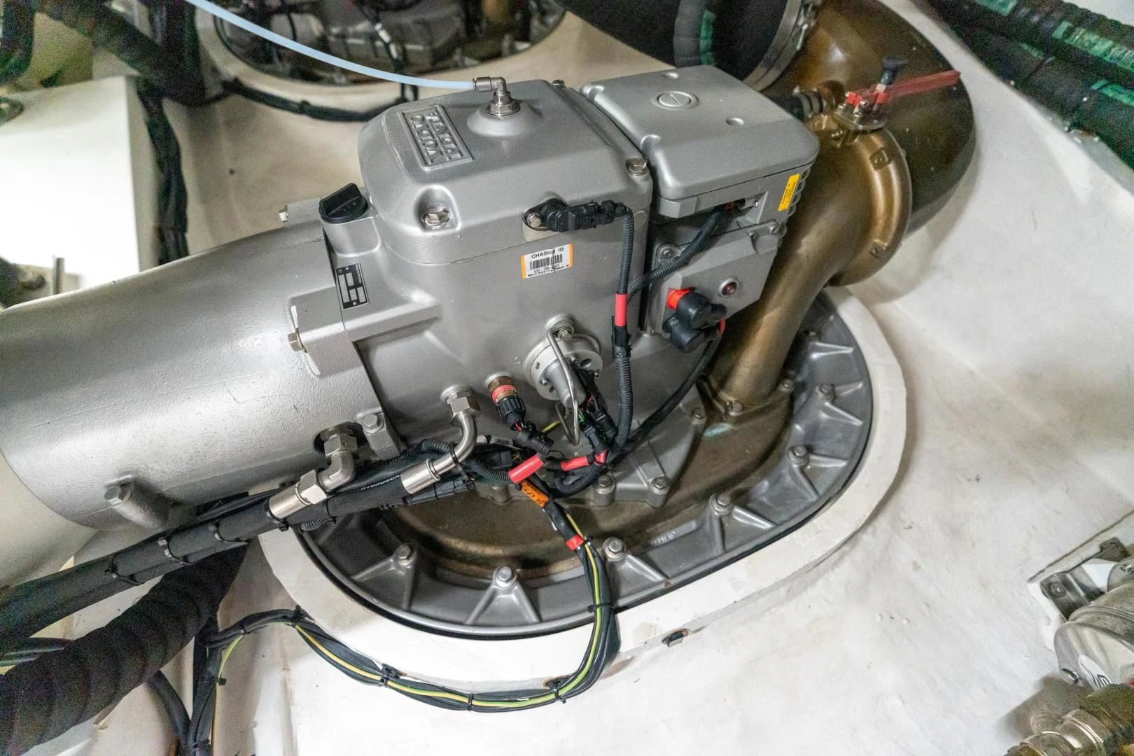 a machine on the counter aboard ZERO DIMENSION Yacht for Sale