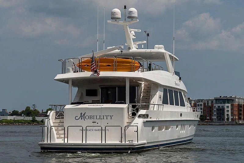 a boat on the water aboard CIN-TAX Yacht for Sale