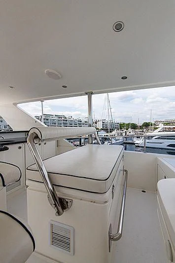 a view of the deck of a boat aboard CIN-TAX Yacht for Sale