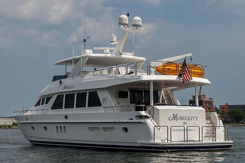 a boat on the water aboard CIN-TAX Yacht for Sale