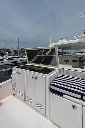 a boat on the water aboard CIN-TAX Yacht for Sale
