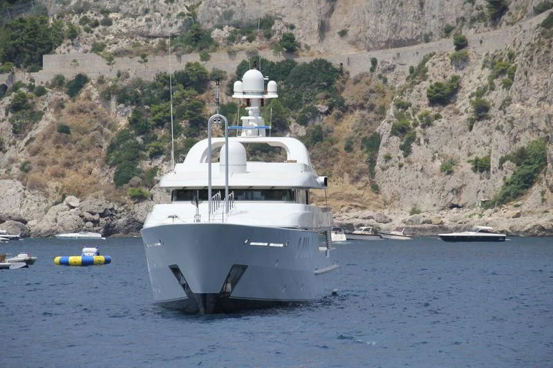 a boat in the water aboard MARLA Yacht for Sale