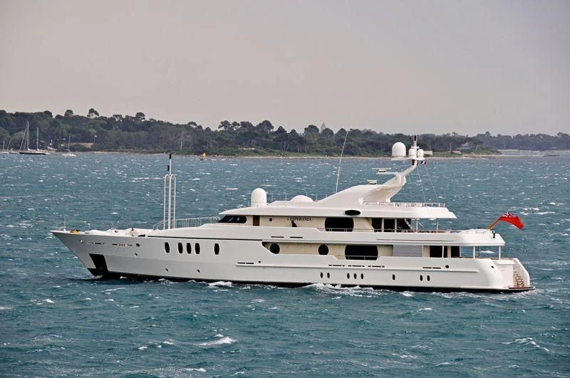 a boat in the water aboard MARLA Yacht for Sale