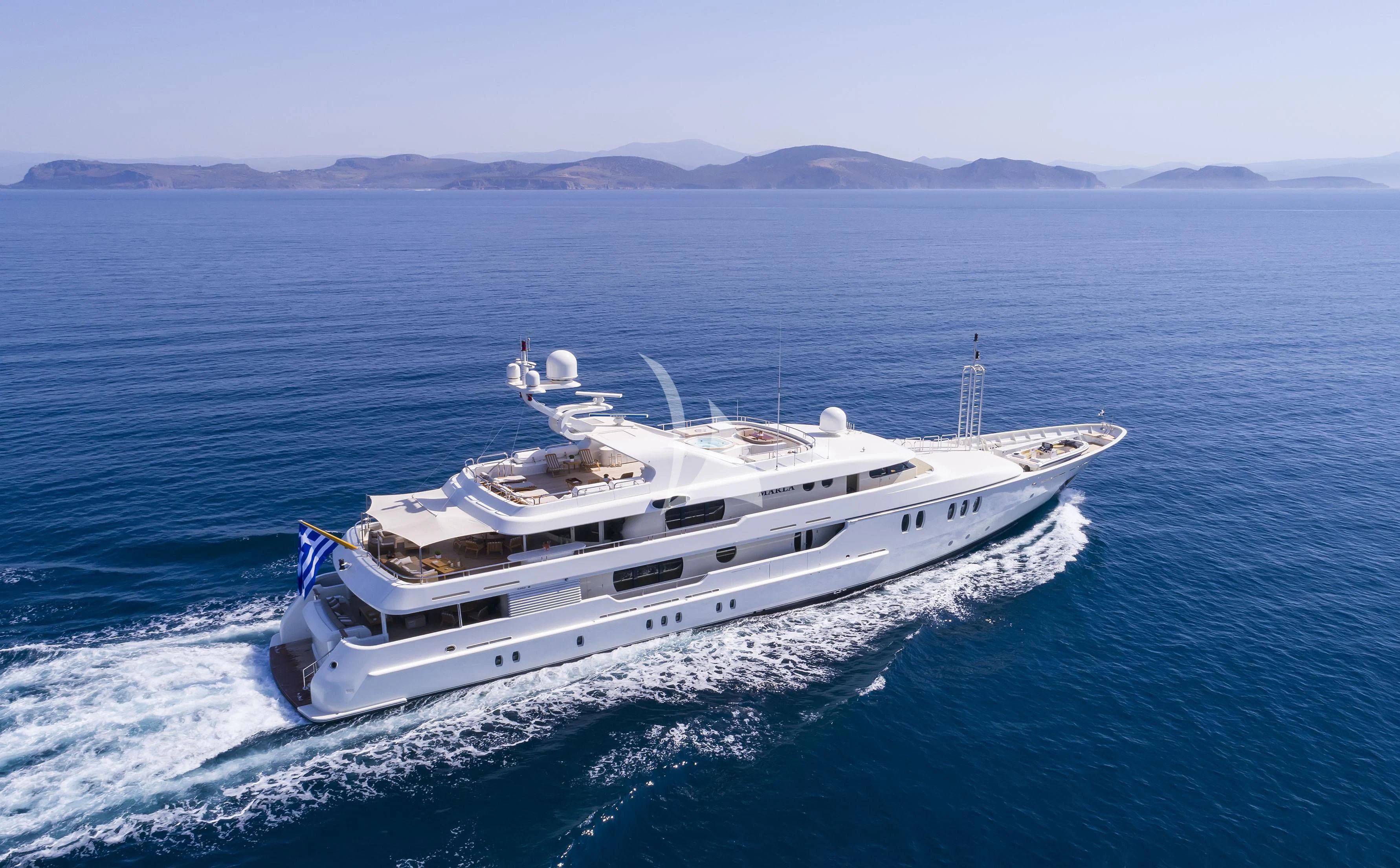 a boat in the water aboard MARLA Yacht for Sale