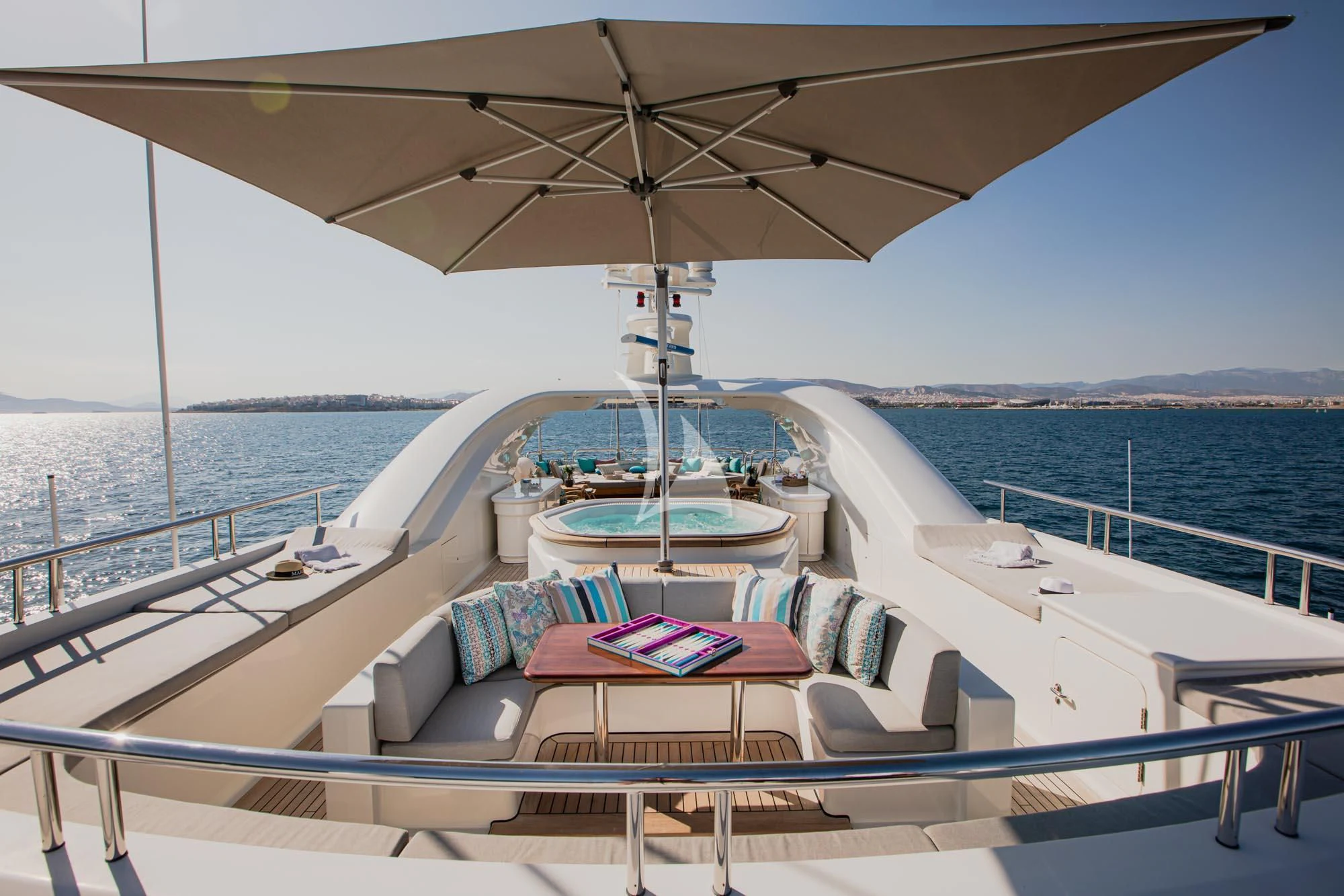 a boat on the water aboard MARLA Yacht for Sale