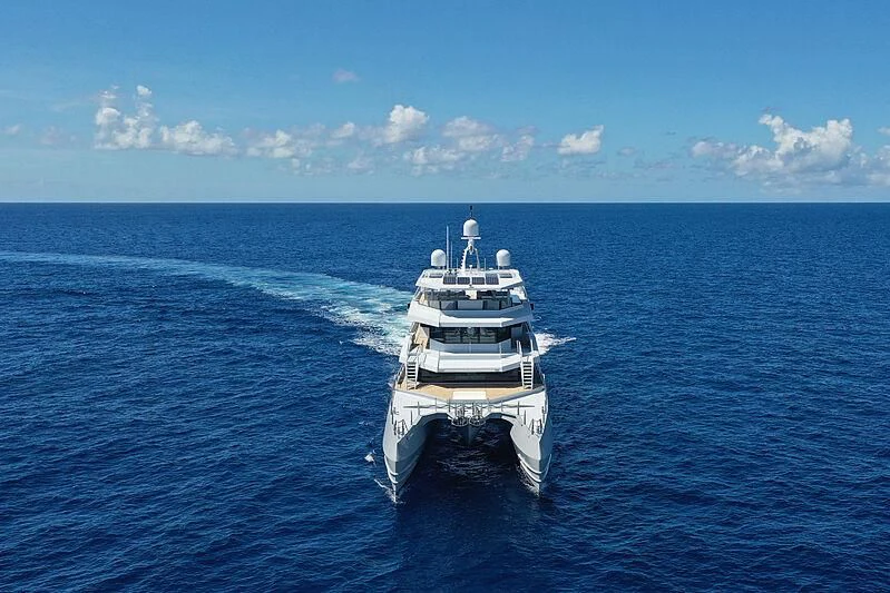 a boat on the water aboard MAGNET Yacht for Sale