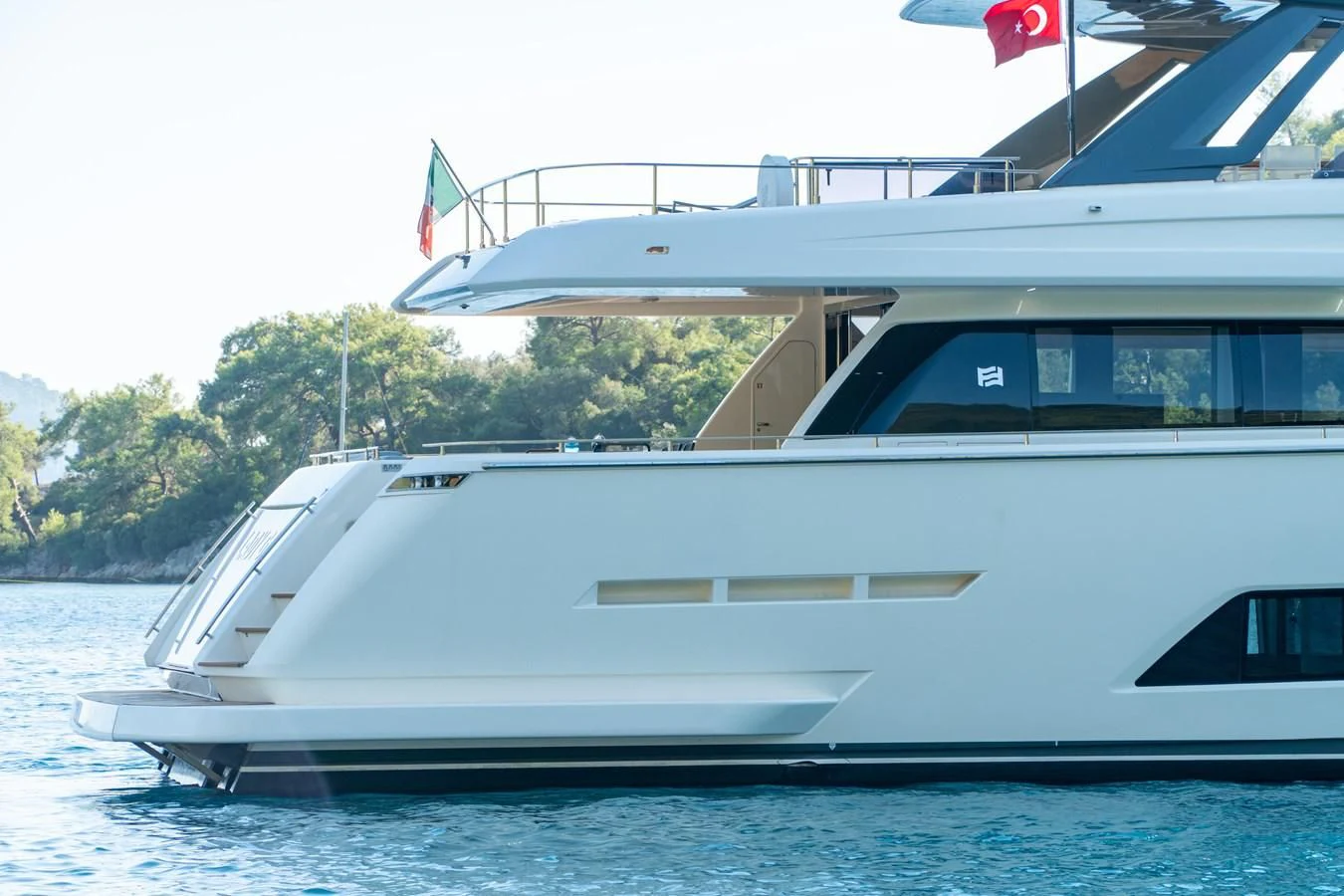 a boat on the water aboard LADY G Yacht for Sale