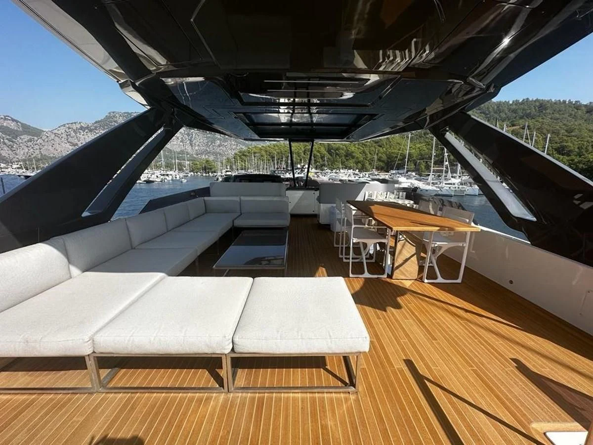a boat on the water aboard LADY G Yacht for Sale