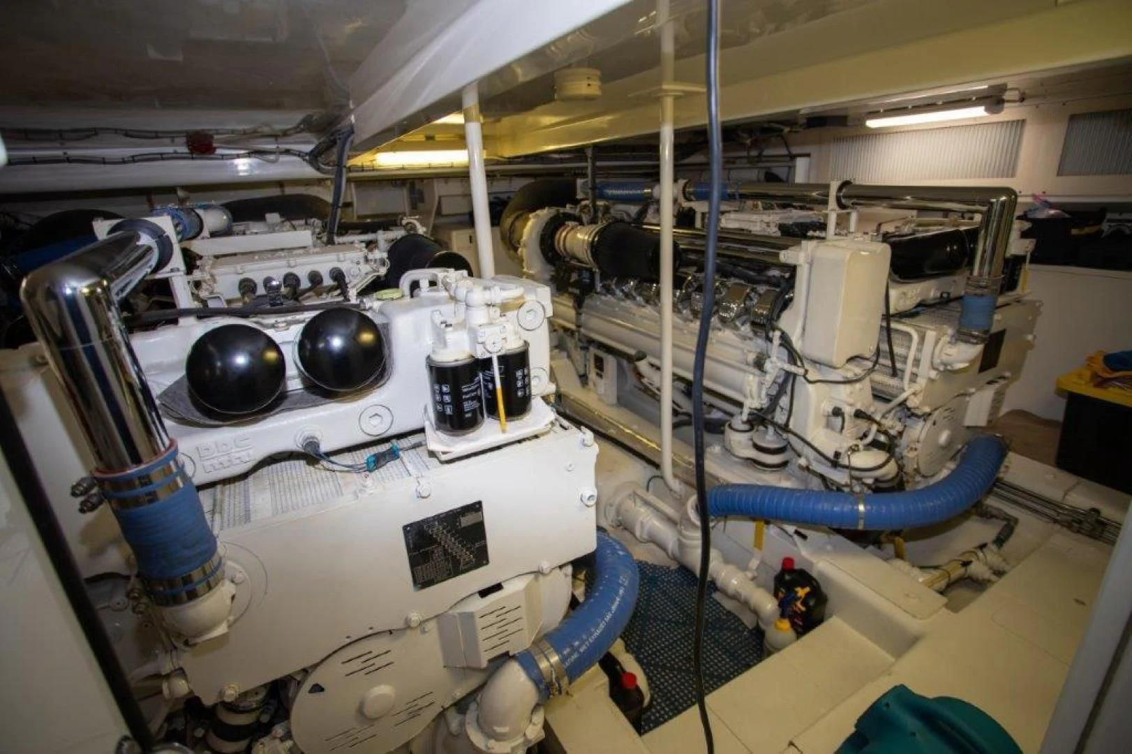 a room with machinery and equipment aboard PULLIN WIRE Yacht for Sale