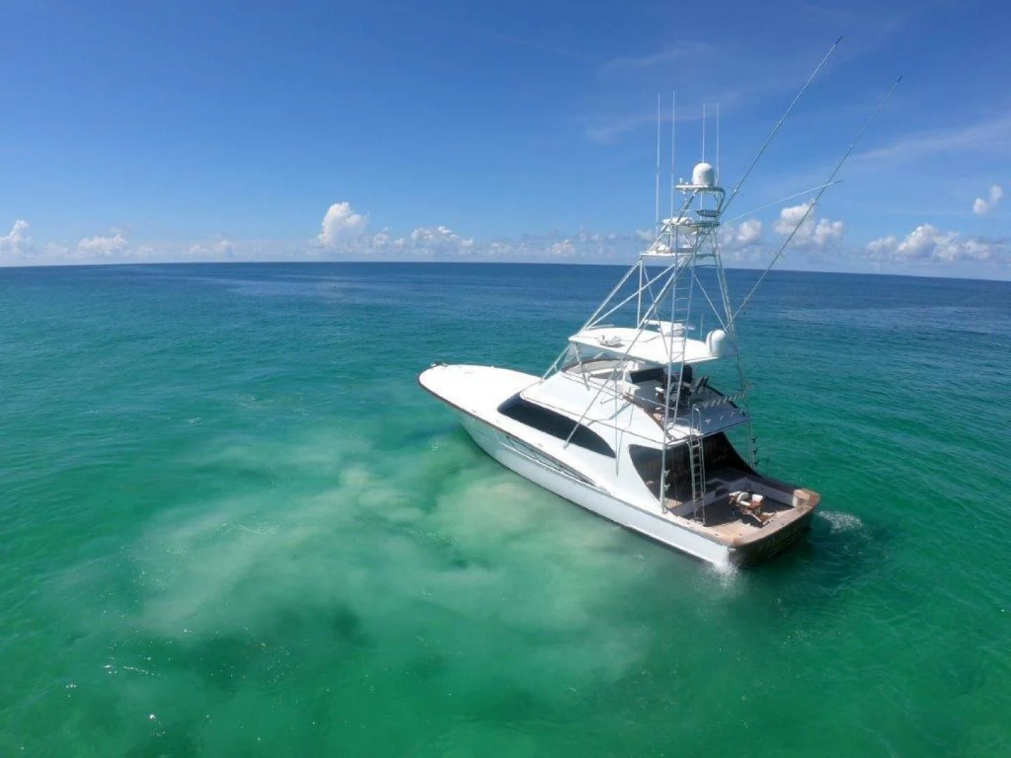 a boat in the water aboard PULLIN WIRE Yacht for Sale
