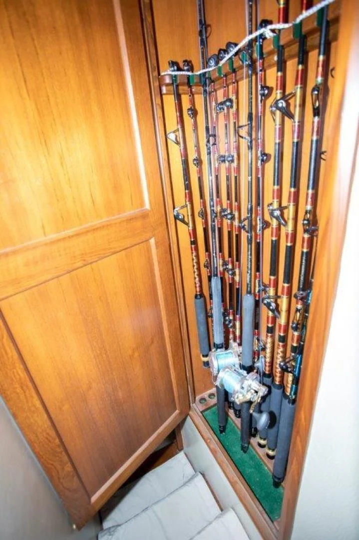 a group of electrical wires aboard PULLIN WIRE Yacht for Sale