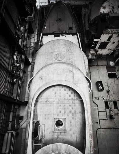 a large stone archway aboard PROJECT FAITH Yacht for Sale