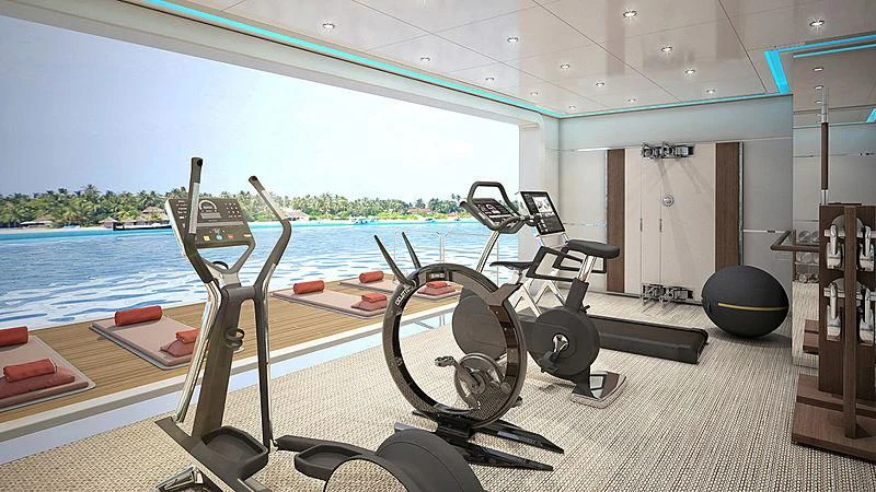 a boat on the water aboard PROJECT FAITH Yacht for Sale