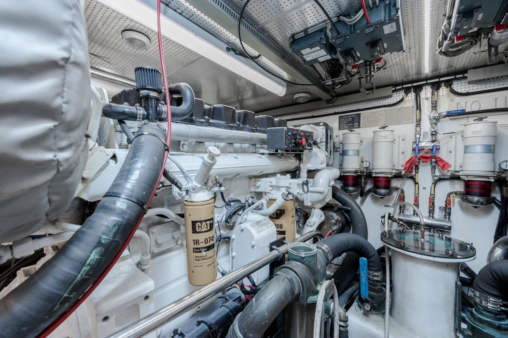 a machine with a few tubes aboard DISCONNECTED Yacht for Sale