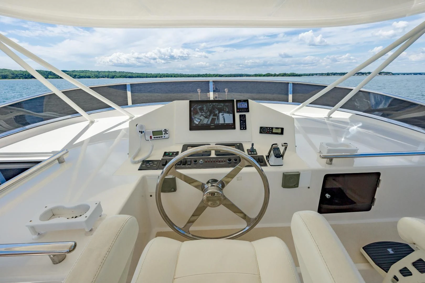 the inside of a boat aboard DISCONNECTED Yacht for Sale