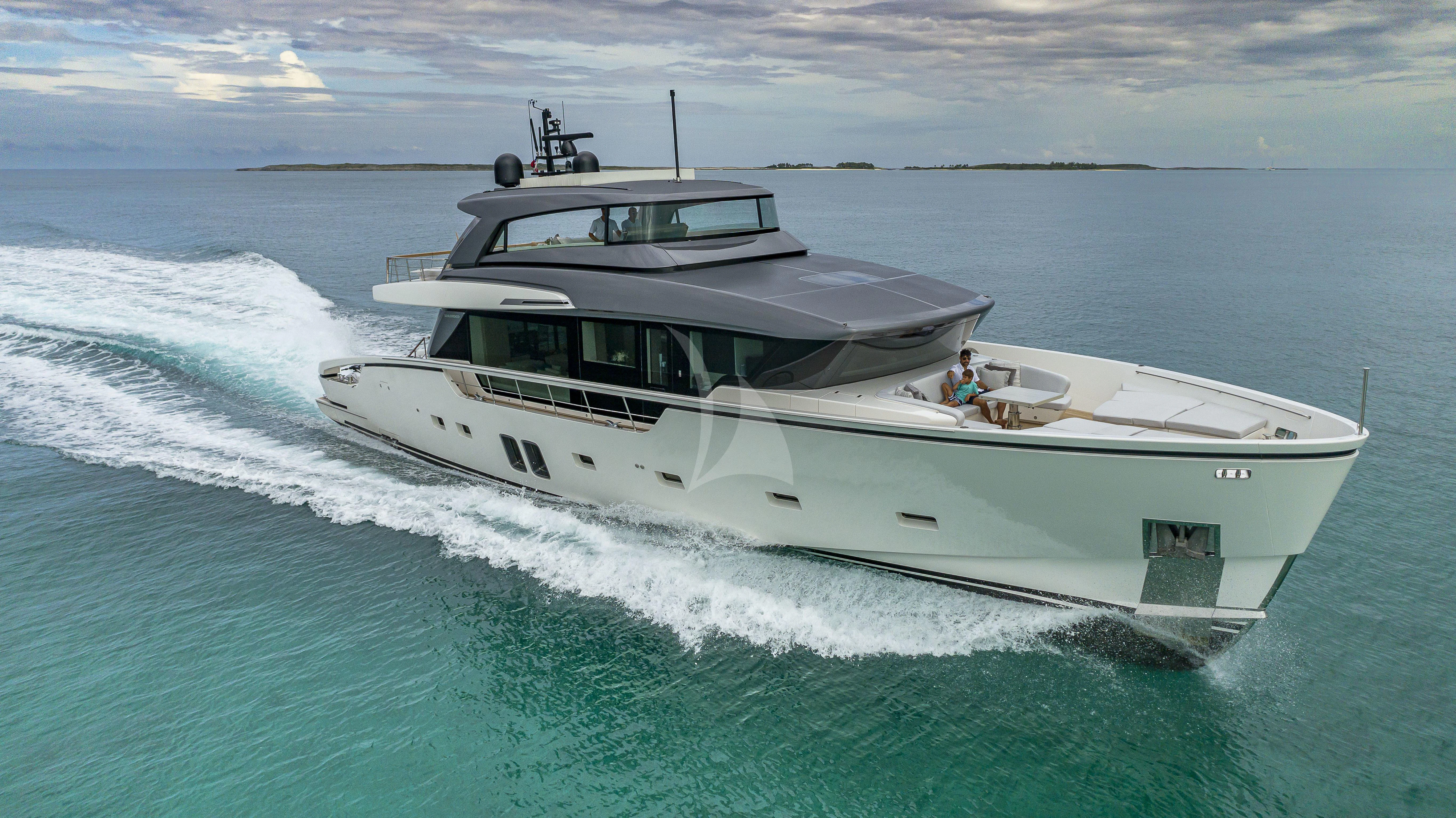 a boat on the water aboard NO MATTER WHAT Yacht for Charter