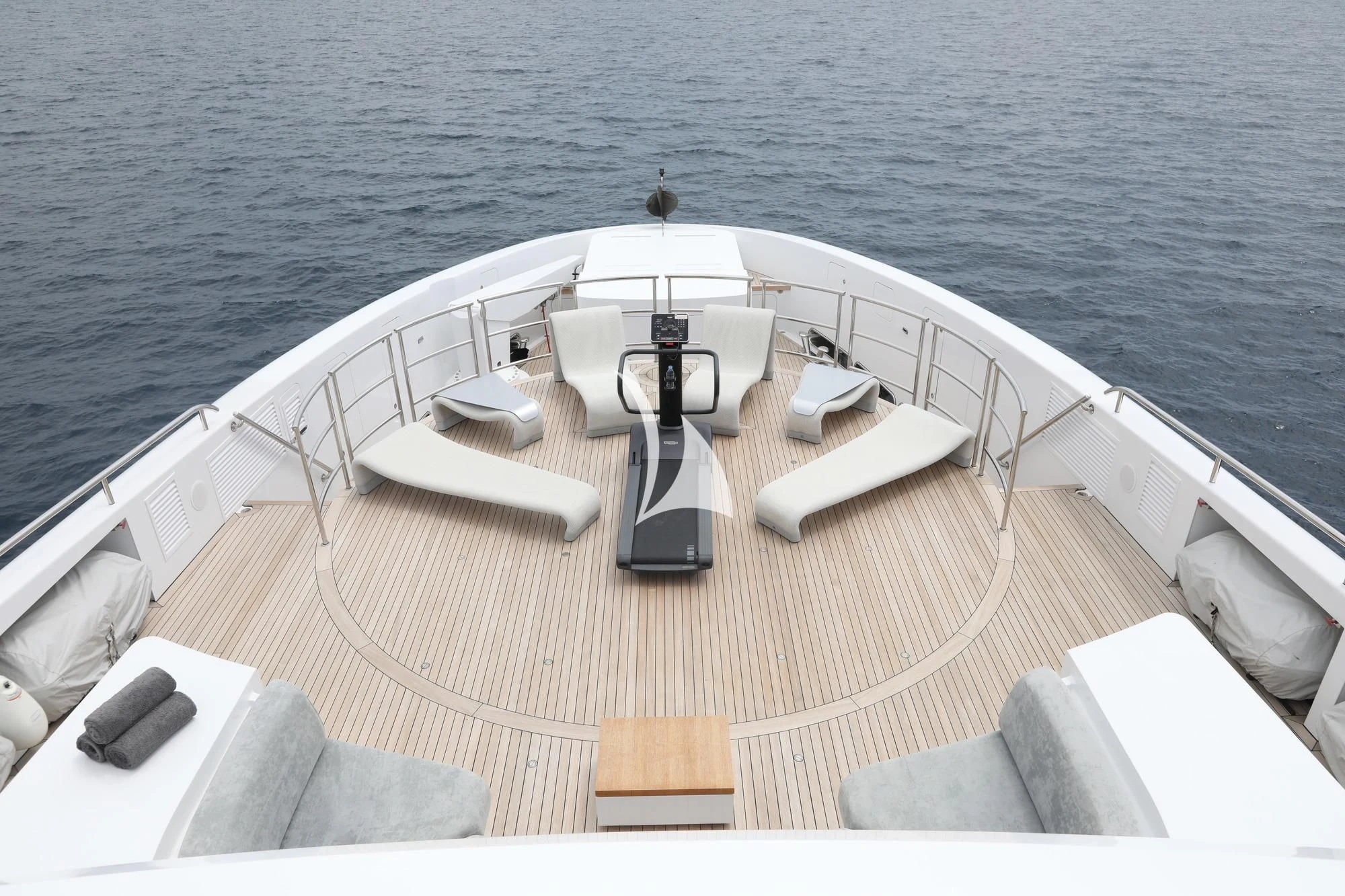 a boat on the water aboard PEARL Yacht for Sale