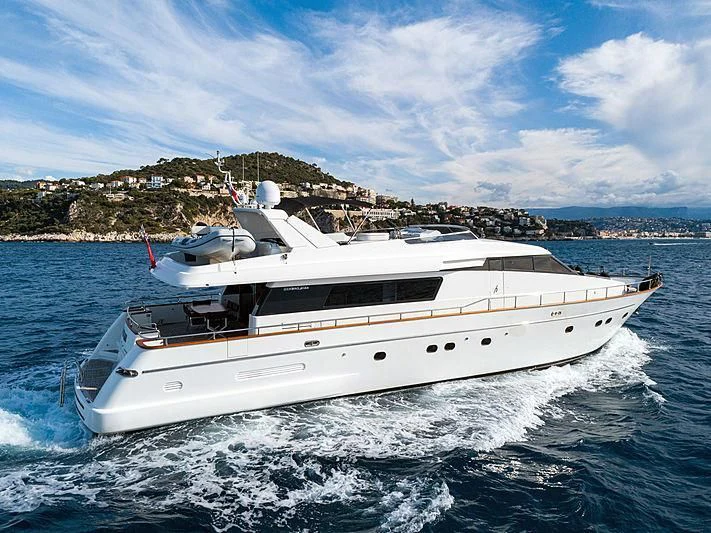a boat on the water aboard GAVEAU Yacht for Sale