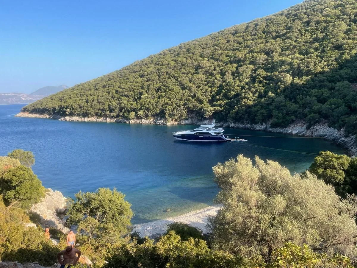 a boat on the water aboard BETTY Yacht for Sale