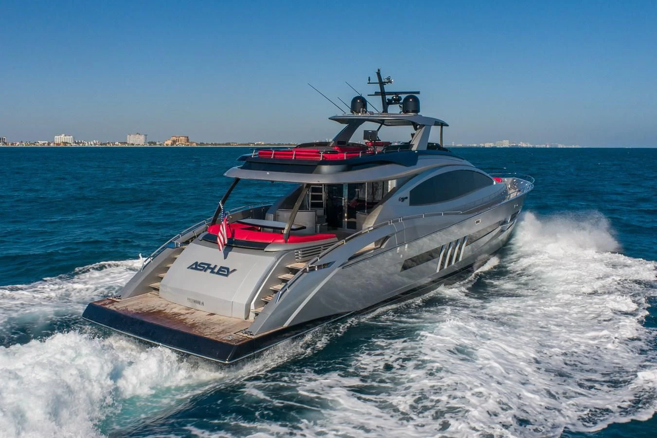 a boat on the water aboard ASHLEY Yacht for Sale