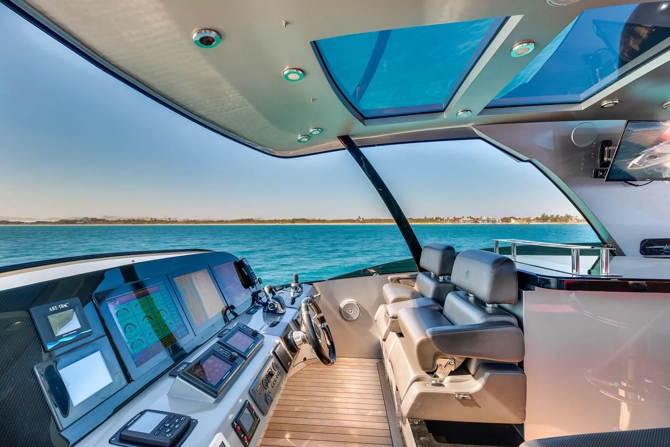 inside of a boat aboard ASHLEY Yacht for Sale