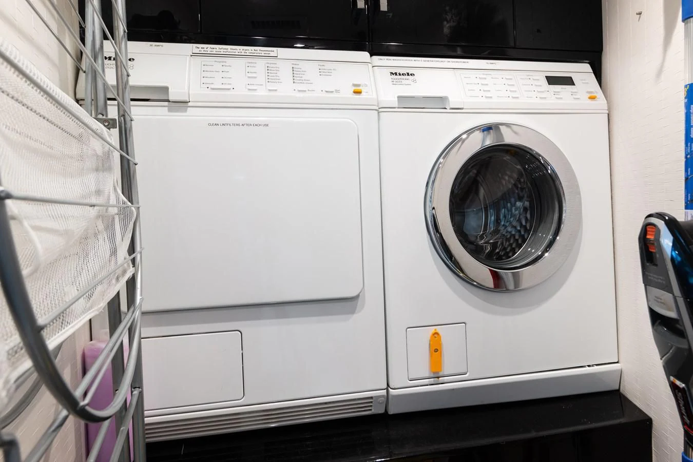 a white washing machine aboard ASHLEY Yacht for Sale