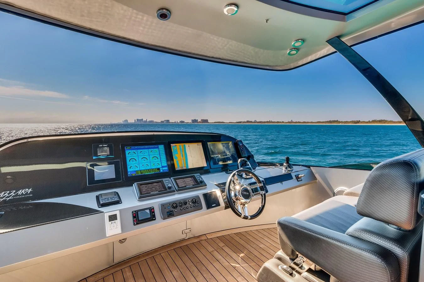 the inside of a boat aboard ASHLEY Yacht for Sale