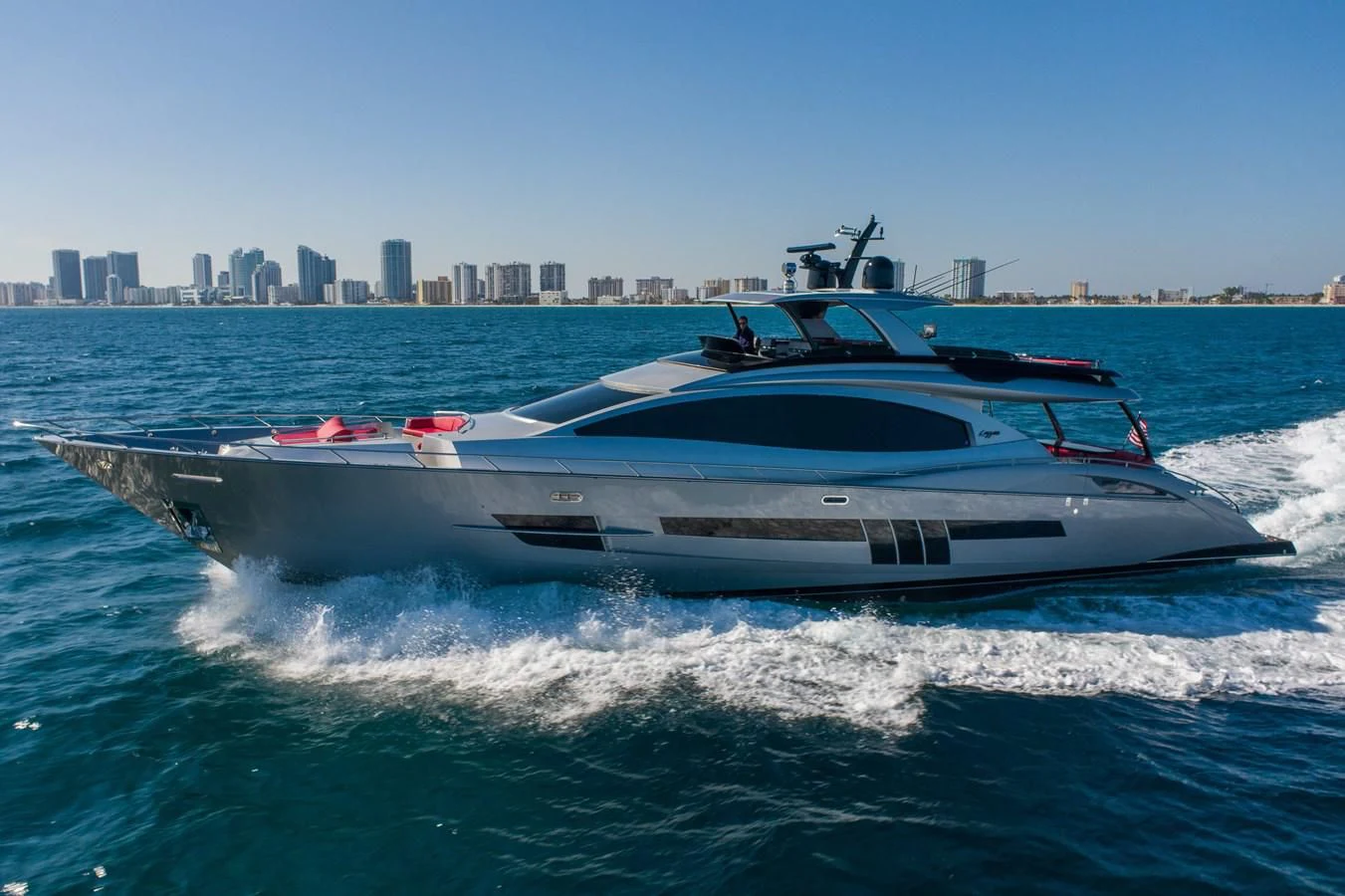 a boat in the water aboard ASHLEY Yacht for Sale