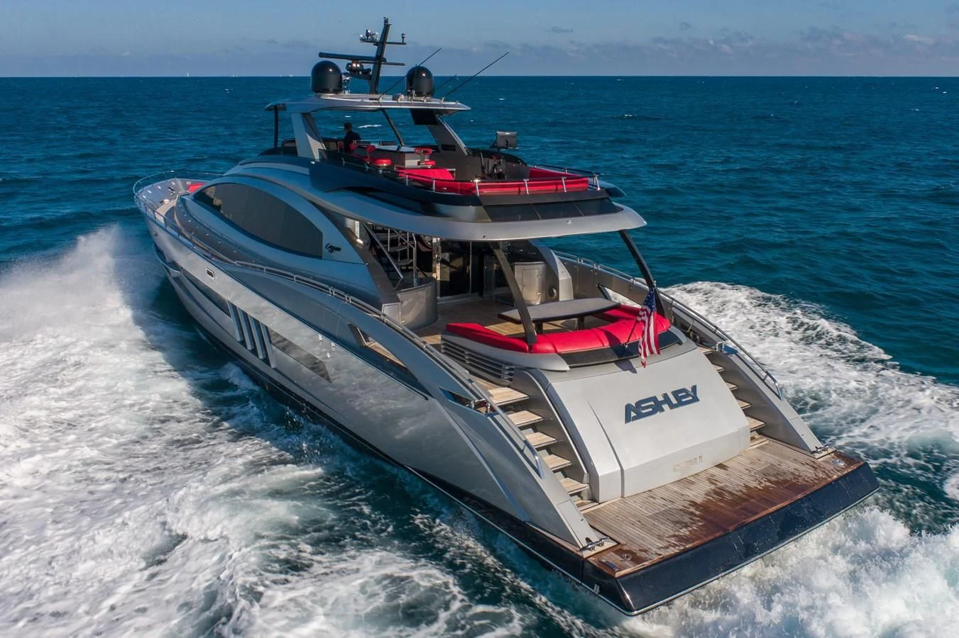 a boat on the water aboard ASHLEY Yacht for Sale