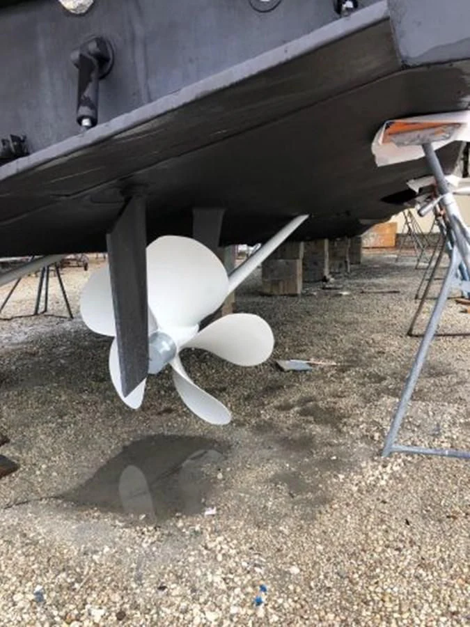 a white object with a hole in it aboard 2013 RIVA 75 VENERE SUPER Yacht for Sale