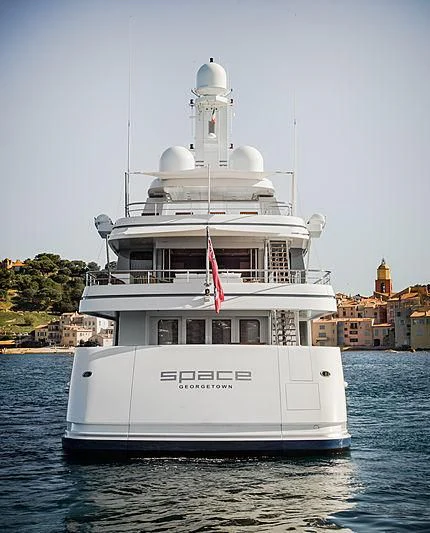 a large white ship in the water aboard SPORT Yacht for Sale