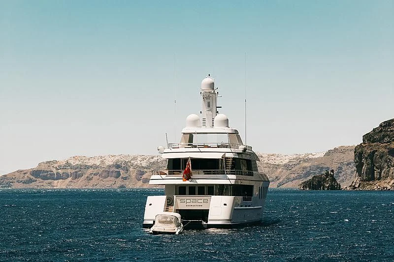 a boat in the water aboard SPORT Yacht for Sale