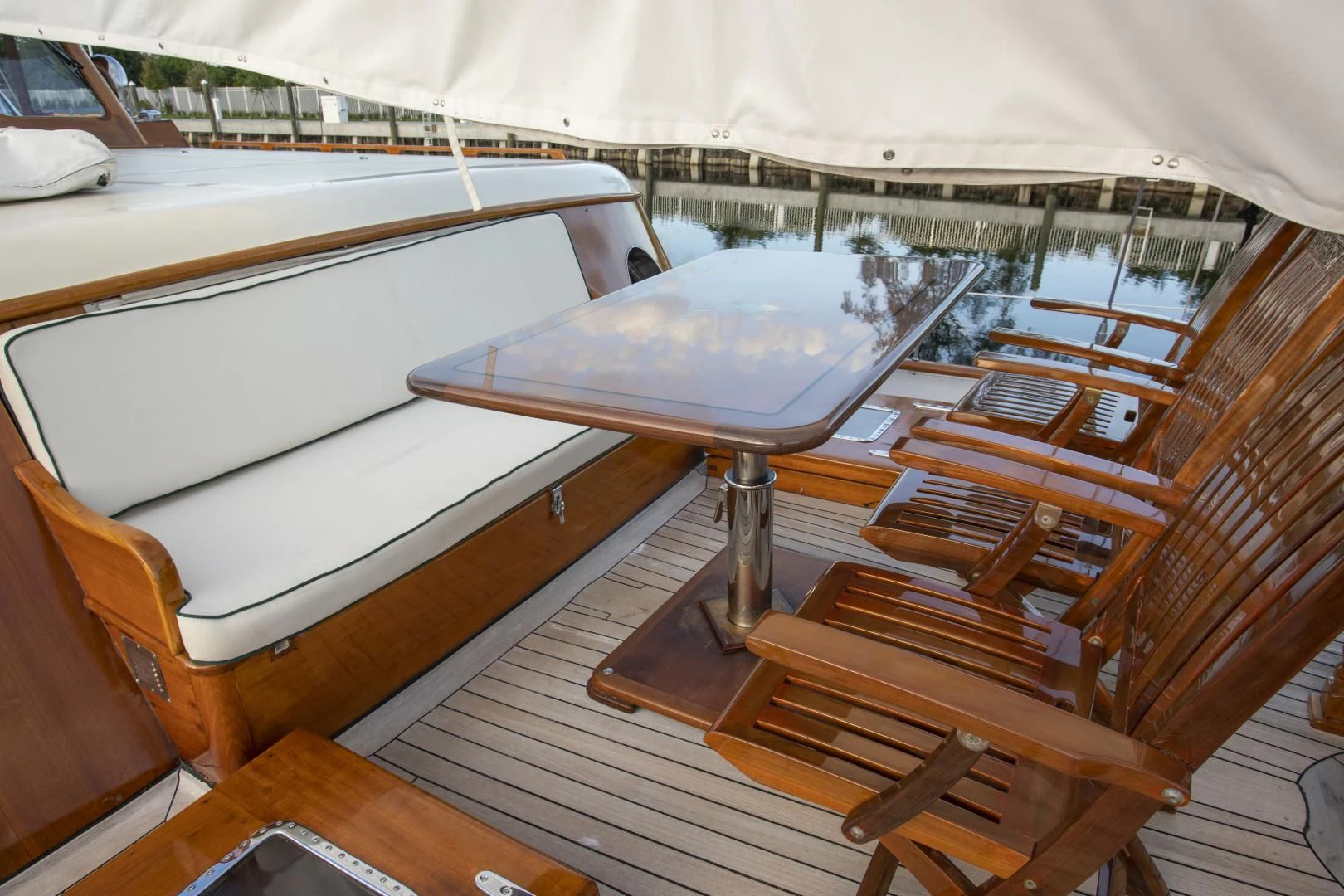 a boat on the water aboard SEA DIAMOND Yacht for Sale