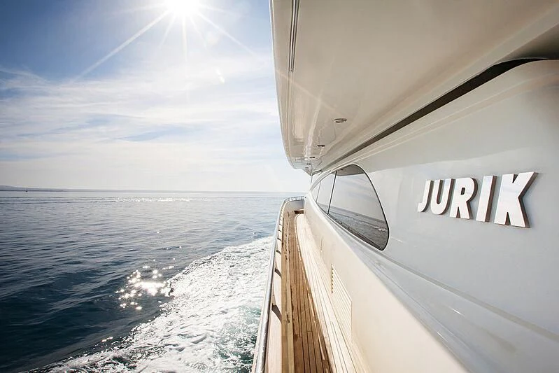 a boat on the water aboard DAYPA Yacht for Sale