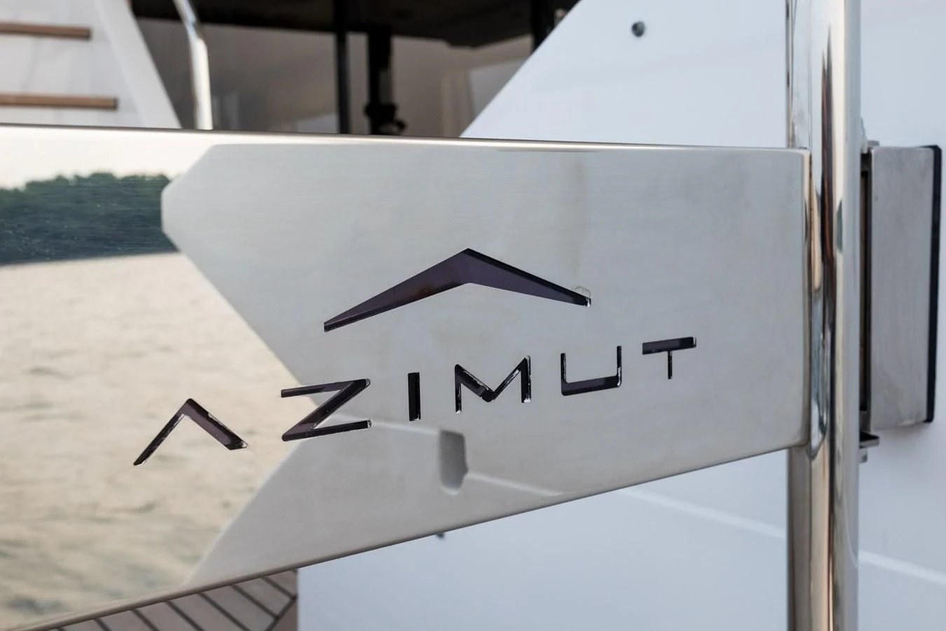a white sign with black text aboard CAPTAIN MORGAN II Yacht for Sale